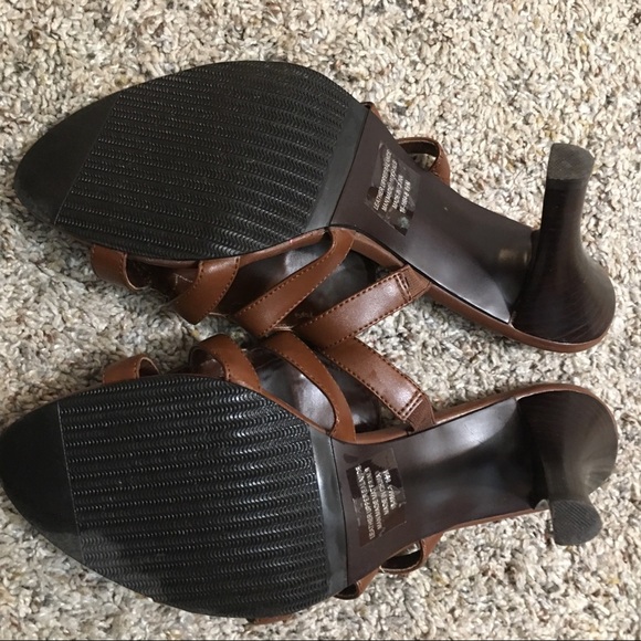 Coup D’Etat Brown Leather Sandals - Picture 9 of 11